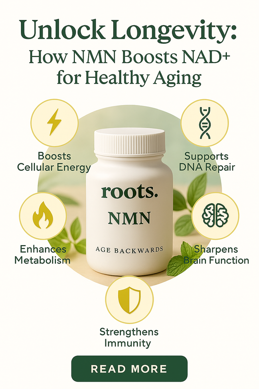 🌟 Unlock the Secret to Longevity: How NMN Supercharges NAD+ for Healthy Aging