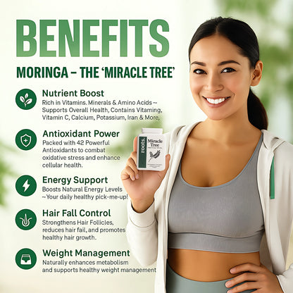 Miracle Tree Moringa - roots